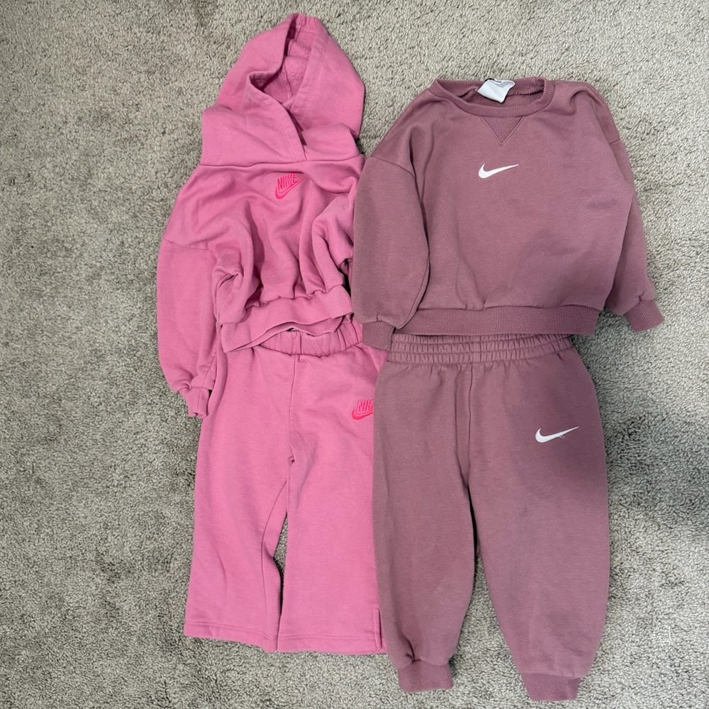 Nike toddler sweat set bundle